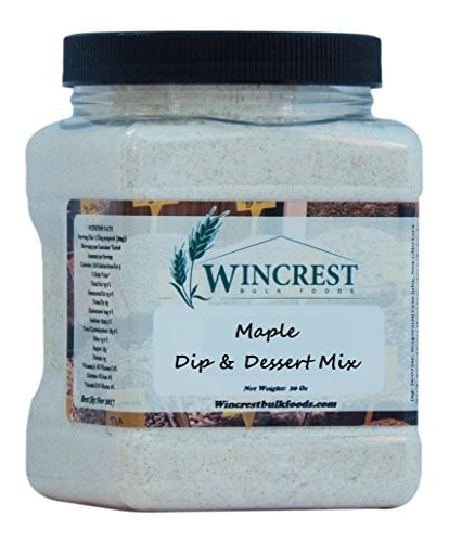 Maple Dip & Dessert Mix 20 Oz Tub by Bulk Foods, Inc