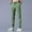04-Green, variant on Men's Summer Breathable Casual Pants, Elastic Waist Drawstring Straight Leg Trousers, Lightweight Long Pants with Pockets for Daily Outdoor Wear 03-Dark Gray XXL