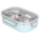 thumbnail image 4 of Fiambrera con aislamiente térmico de acero inoxidable, contenedor a prueba de fugas para estudiantes, niños, viajes escolares, pícnic al aire libre, 4 of 7