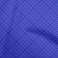 thumbnail image 1 of oneOone Cotton Cambric Medium Blue Fabric Geometric Quilting Supplies Print Sewing Fabric By The Yard 56 Inch Wide, 1 of 4