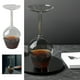 thumbnail image 1 of Copa de vino alta invertida | Vaso de vidrio de borosilicato soplado a mano | Tallo largo al revés de 14 oz | Diversión Regalo único para fiestas Bodas Bar Restaurantes | Paquete individual, 1 of 6