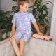 thumbnail image 4 of Balery Rainbow Scales Conjunto de Pijama Infantil de Manga Corta con Estampado – Ropa de Dormir de Algodón Suave-Medium, 4 of 6