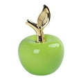 thumbnail image 1 of Estatua de manzanas de cerámica, figurita de manzanas, adorno decorativo de escritorio de simulación para Verde, 1 of 9