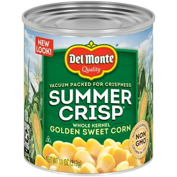 Del Monte Whole Kernel Corn, Canned Vegetables, 11 oz Can