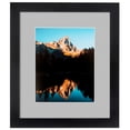 thumbnail image 2 of ArtToFrames 18x18" Matted Picture Frame with 14x14" Single Mat Photo Opening Framed in 1.25" Satin Black and 2" TV Grey Mat (FWM-3926-18x18), 2 of 8