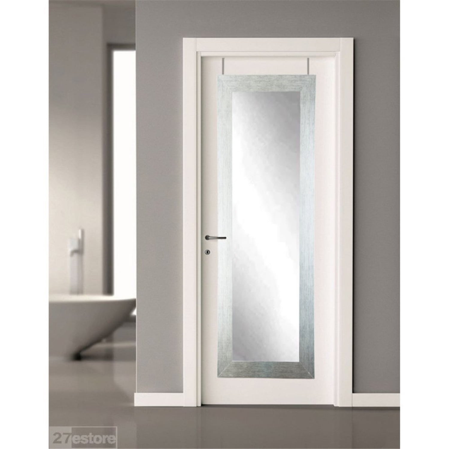BrandtWorks Over the Door Full Length Mirror