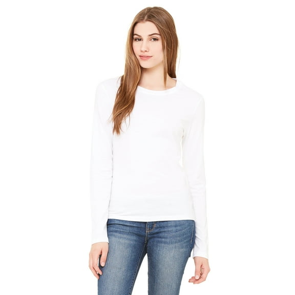 Bella Canvas Women's Semi-Relaxed Crewneck Jersey T-Shirt, Style B6500