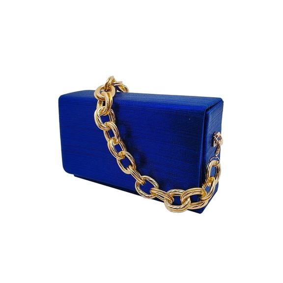 Evening Bag for Women Square Box Clutch Bag Bridal Wedding Purse Sparkly Sequin Handbag Elegant Shoulder Bag