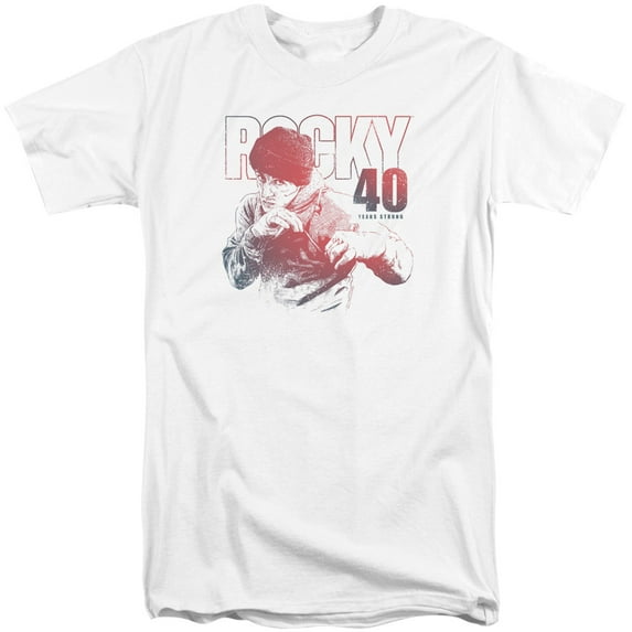 Rocky - 40 Years Strong - Tall Fit Short Sleeve Shirt - X-Large