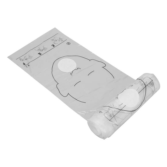 Cardiopulmonary Resuscitation Barrier, Disposable Continuous Monitoring Transparent Cardiac Resuscitation Face Shield for Adults for Emergency Use