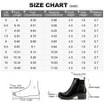 thumbnail image 3 of Pennysue Women's Ankle Boots Platform Lug Sole Chunky Heel Black Chelsea Booties with Side Zipper Size 6.5, 3 of 7