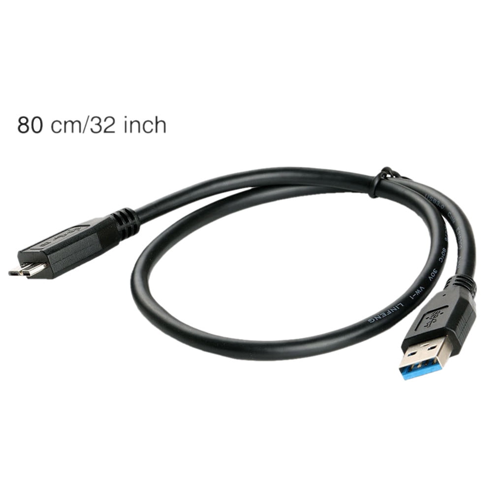 High Speed Micro USB 3.0 to USB 3.0 Cable External Hard Drive Disk HDD 0.5M