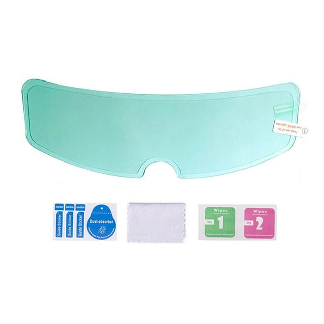 Helmet Film Universal Anti Fog Film Anti Rain For Motorcycle Visor S7F4