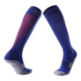 thumbnail image 5 of Miaoju Soccer Softball Baseball Football Socks School Crew Dress Socks for Youth Kids Boys and Girls Ages 4 to 16 Knee High Sport Athletic Socks, Dark Blue2 One Size, 5 of 5