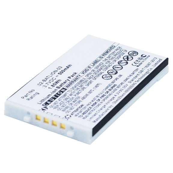 Batteries N Accessories BNA-WB-L1266 Barcode Scanner Battery - Li-Ion, 3.7V, 500 mAh, Ultra High Capacity Battery - Replacement for Opticon 11267 Battery