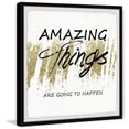 thumbnail image 2 of Marmont Hill Amazing Things Framed Wall Art, 24.00" x 1.50", 2 of 6