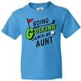 thumbnail image 3 of Inktastic Going Golfing with my Aunt- kids golf Youth T-Shirt, 3 of 5