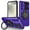 Purple, variant on For Samsung Galaxy S21+ Case with Ring Stand,360°Rotatable Ring Holder Magnetic Kickstand,2-Layer Full Body Heavy Duty Shockproof Rugged,Non-Slip Protective Phone Case for Samsung Galaxy S21+,Red