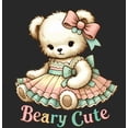 thumbnail image 4 of Beary Cute Teddy Bear Boy's Black Crew Neck Short Sleeve Tee-XS, 4 of 4
