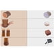 thumbnail image 3 of Silicone Chair Leg Caps, Pack of 16 Chair Leg Caps, Wooden Floor Protectors, Brown Felt Chair Leg Caps, Table and Chair Foot Protectors, 3 of 5
