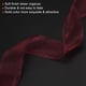 thumbnail image 4 of Uxcell 4cm 50 Yard Sheer Organza Ribbon Chiffon Fabric Gift Wrapping Burgundy Red, 4 of 6