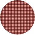 thumbnail image 3 of Round Tablecloth with Wave Lace 60 Inch, Red Lumberjack Plaid Round Tablecloth Soft Tablecloths Fabric Tablecloth for Party, Wedding, Cocktail, Banquet, Festival, 3 of 8