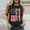 Black 4th of july tank tops for women, variant on Wycnly 4th of July Tank Top for Women Independence Day Patriotic Shirts Lightweight Loose Fit Pullover Vest Summer Striped Letter Print Round Neck Sleeveless Fashion Blouses Black l
