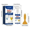 thumbnail image 3 of JGJJUGN Wall Repair Spray 120ml Wall Paint Safe Material Cracked Wall Graffiti Repair Indoor Wall Stains Peel Restoration, 3 of 8