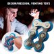 thumbnail image 1 of Agitarse Bicicleta cadena hebilla Fidget dedo juguete llavero descompresión para chico adulto regalo, 1 of 6
