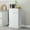 White, variant on Reliancer Tilt Out Trash Can Cabinet with Hideaway Drawer, 10 Gallon Kitchen Free Standing Storage Can Holder Garbage Recycling Cabinet for Kitchen, White