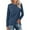 Navy, variant on Giftesty Womens Shirts Plus Size Women's Solid Round-Neck Long Sleeve Top