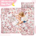 thumbnail image 4 of Pioneer Flower Floral Print Pattern Toddler Nap Mats for Kids Preschool,Sleeping Mat Bag or Kids,Toddler Sleeping Bag,Toddler Nap Mat or Daycare, 4 of 6