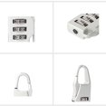 thumbnail image 4 of serony 2pcs 3 Digit Combination Password Lock Alloy Security Lock Suitcase Luggage Coded Lock Cabinet Locker Padlock, 4 of 8