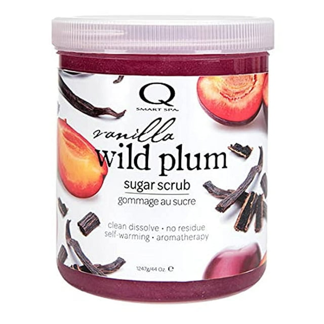 Qtica Smart Spa Sugar Scrub (Vanilla Wild Plum, 44oz)