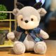 thumbnail image 1 of 2023 Cute / Soft/ Beautiful/ Christmas Deer Plush Toy/ Sitting Bow Christmas Deer/ Children's Birthday Giftgrey23cm Deng Xun unisex, 1 of 2