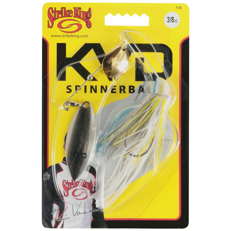 Strike King KVD Finesse 3/8 oz Spinnerbait Sexy Shad