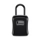 thumbnail image 1 of Outdoor Password Key Extended Locking Hook 4 Digit Code Box Black, 1 of 5