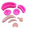 thumbnail image 2 of 3D Banana Shaped Silicone Molds Fondants Cake Molds DIY Bakings Tool for Making Chocolate, Candy, Candle, Handmade Soaps, 2 of 10
