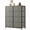 Sage Green, variant on EDX 7 Drawer Dresser, Wide Chest of Drawers Nightstand Storage Tower Storage Fabric Dresser with Wood Top for Living Room, Bedroom, Hallway,Khaki