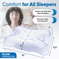 thumbnail image 4 of Espuma viscoelástica antiedad Pillow Flawless Face Beauty con funda, 4 of 9