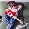 thumbnail image 3 of Loog Guitars 220858 Mini Guitare - Rouge, 3 of 4