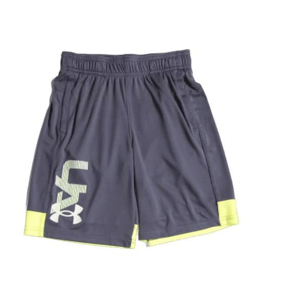 Under Armour Boys UA Velocity Shorts, Tempered Steel, Medium