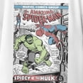 thumbnail image 3 of Marvel Spider-Man VS The Hulk Youth T Shirt (White, XS-XL), 3 of 4
