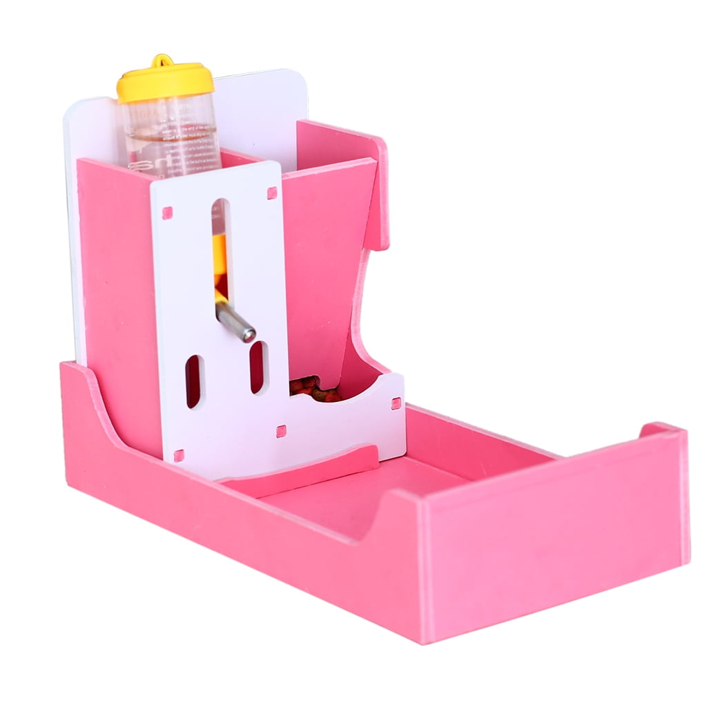 Hamster Feeder 3in1 Design Pet Auto Water Dispenser Hamster Food