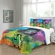 thumbnail image 5 of Set de edredón Skateboards Microfiber Duvet Funda Almohada Shams Boys Durmiente Artículos para el hogar Dibujos animados Imprimir Juego de camas M 3 piezas tholdsy HA012069-05, 5 of 7