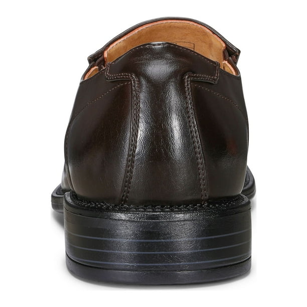 mens leather slip on dress shoes World's Most Comfortable Chestnut Brown Slip-On Dress Shoe main image 1