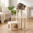 thumbnail image 4 of Vibrant Life 4-Level Condo Lookout Cat Tree, Beige, 31.5 in, 4 of 9