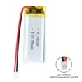 thumbnail image 4 of YDL 3.7V 750mAh Battery 782248 Lithium Polymer Ion Rechargeable Li-ion Li-Po Battery with 2P PH 2.0mm Pitch Connector, 4 of 5