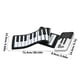 thumbnail image 2 of Piano enrollado a mano 49 teclas Teclado enrollable portátil | Piano Electrónico Plegable Suave con Reproducción de Grabación MP3 | Batería incorporada | Diseño ligero y compacto | 31,6 x 5,7, 2 of 7