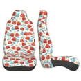 thumbnail image 3 of Yiaed Strawberries Print Car Seat Covers,Universal Auto Seats Protector Fits for Car,SUV Sedan,Truck,Automotive Seat Covers & Accessories(Two packs), 3 of 7